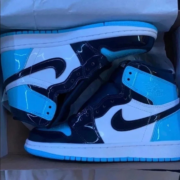 Jordan Shoes Unc Patent S Poshmark